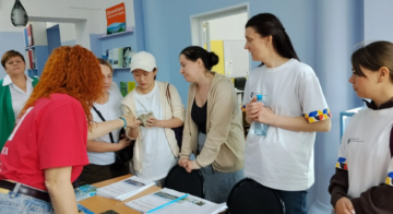 Библиотека встречала участников международного фестиваля «Крылья дружбы»
