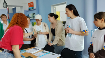 Библиотека встречала участников международного фестиваля «Крылья дружбы»